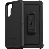 OtterBox Defender Rugged Carrying Case (Holster) Samsung Galaxy S21+ 5G Smartphone - Black - Dirt Resistant Port, Drop Resistant, Scrape Resistant, Bump Resistant, Dust Resistant Port, Lint Resistant Port, Anti-slip - Plastic Body - Belt Clip