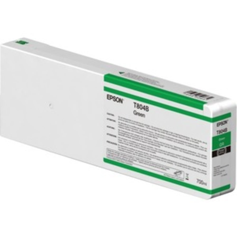 Epson UltraChrome HDX T804B Original Inkjet Ink Cartridge - Green - 1 / Pack - Inkjet - 1 / Pack