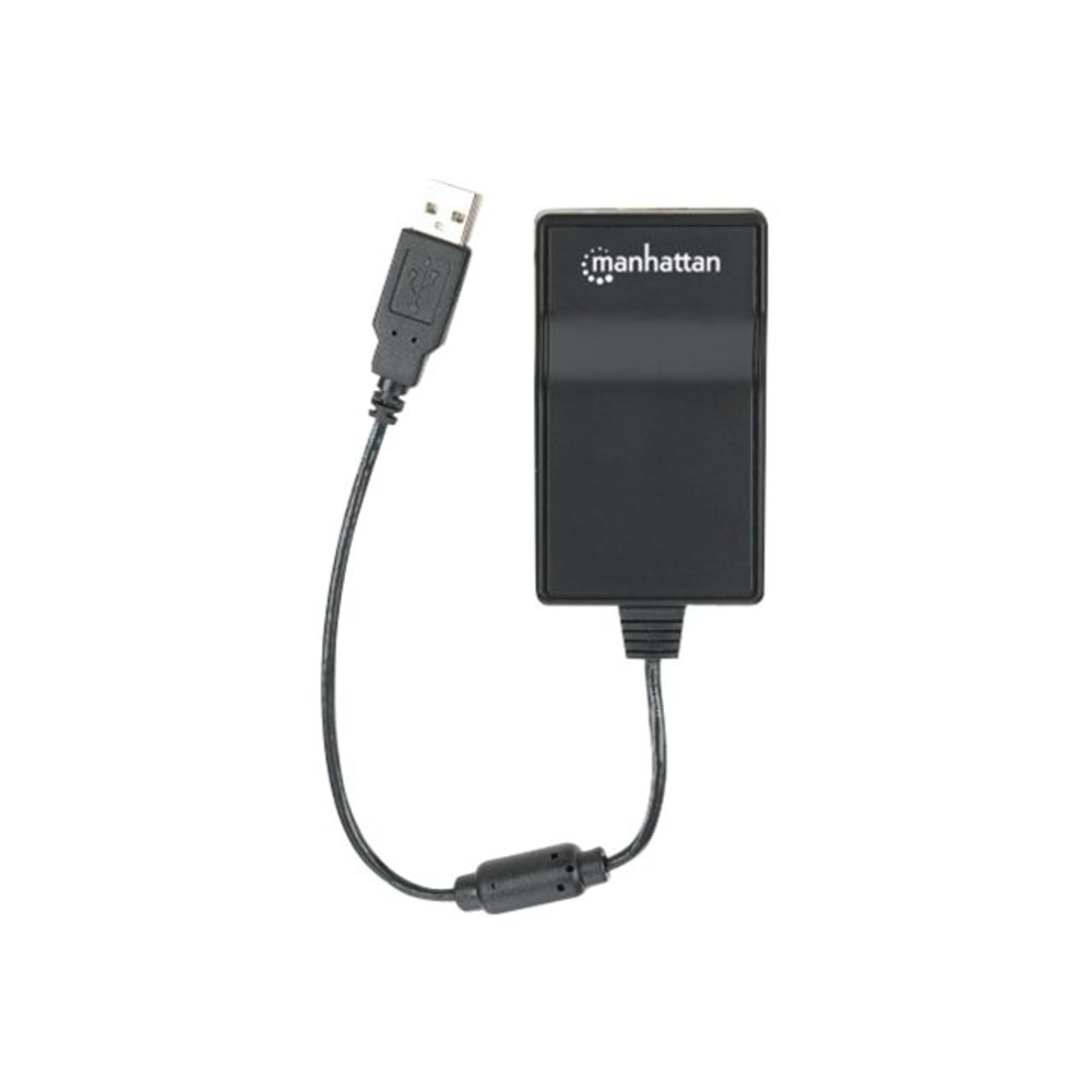 Manhattan USB 2.0 to HDMI Adapter, Black