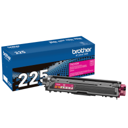 Brother TN-225 Magenta High Yield Toner Cartridge, TN-225M