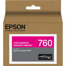 Load image into Gallery viewer, Epson UltraChrome HD T760 Original Ink Cartridge - Inkjet - Vivid Magenta - 1 Each