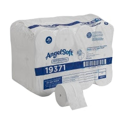 Angel Soft by GP PRO, 2 Ply, Professional Series Coreless Toilet Paper, 4x3.8, 20% Recycled, White, 750 Sheets, 36 Rolls per Case