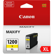 Load image into Gallery viewer, Canon PGI-1200XL Yellow High-Yield Ink Tank, 9198B001