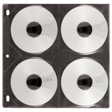 Load image into Gallery viewer, Vaultz CD Insert Pages, Letter Size, 200 Capacity, Pack Of 25