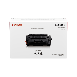 Canon 324 Black Toner Cartridge, 3481B002