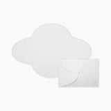 LUX Petal Invitations, A7, 5in x 7in, Bright White, Pack Of 50