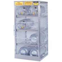 Load image into Gallery viewer, Justrite Cylinder Storage Locker, 8 Cylinders