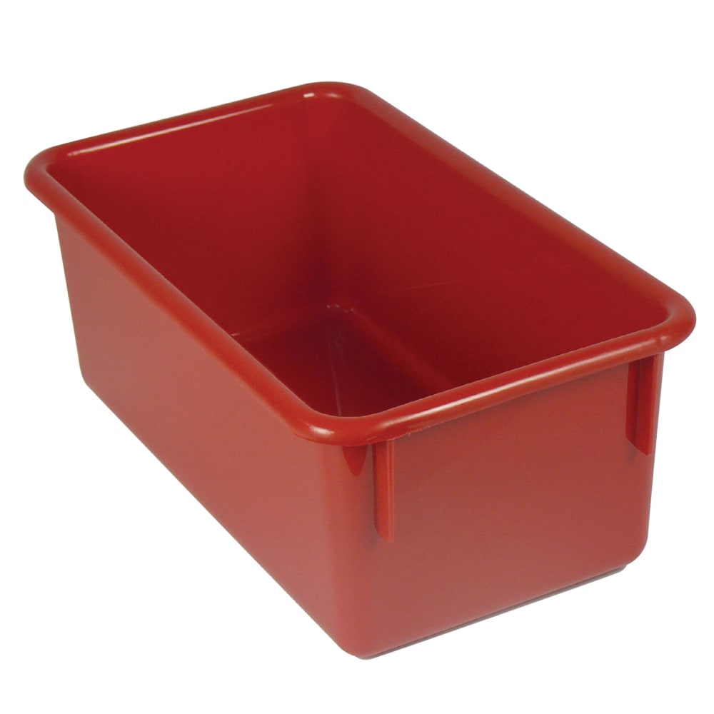 Stowaway Tray Without Lid, Medium Size, Red, Pack Of 5