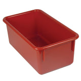 Stowaway Tray Without Lid, Medium Size, Red, Pack Of 5