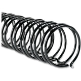 GBC WireBind Binding Spines, 1/2in Capacity (100 Sheets), Black, Box Of 100