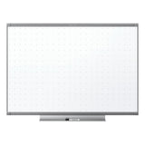 Quartet Prestige 2 Total Erase Melamine Dry-Erase Whiteboard, 48in x 36in, Aluminum Frame With Graphite Finish