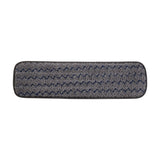 Rubbermaid Executive Series Microfiber Damp Mop Heads, 18in, Case Of 12