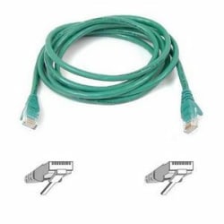 Belkin Cat6 Patch Cable - RJ-45 Male Network - RJ-45 Male Network - 7ft - Green
