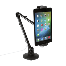 Load image into Gallery viewer, CTA Digital Mounting Arm for Tablet, Smartphone, iPad Air, iPhone - 10in Screen Support