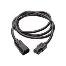 Load image into Gallery viewer, Eaton Tripp Lite Series Heavy-Duty PDU Power Cord, C13 to C14 - 15A, 250V, 14 AWG, 6 ft. (1.83 m), Black - Power cable - power IEC 60320 C13 to IEC 60320 C14 - AC 250 V - 6 ft - molded - black