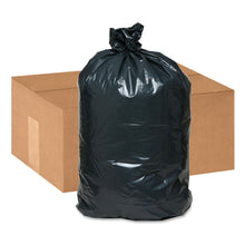 Load image into Gallery viewer, Webster Handi-Bag 2.5 mil Trash Bags, 42 gal, 48inH x 33inW, 70% Recycled, Black, 50 Bags