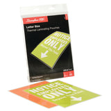 Swingline GBC UltraClear Thermal Laminating Pouches