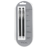 TUL Mechanical Pencils, 0.5 mm, Black Barrels, Pack Of 2 Pencils