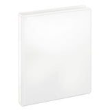 Office Depot Brand Heavy-Duty View 3-Ring Binder, 1in D-Rings, White