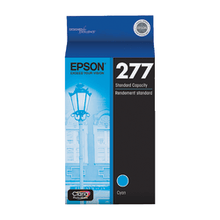 Load image into Gallery viewer, Epson 277 Claria Cyan Ink Cartridge, T277220