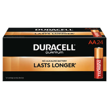 Load image into Gallery viewer, Duracell Quantum AA Alkaline Batteries, Pack Of 24, Case Of 6 Packs