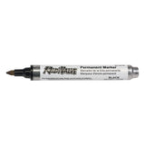 Dixon RediValve Permanent Marker - Black Dye-based Ink - 1 Dozen