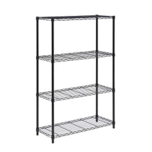 Load image into Gallery viewer, Honey-Can-Do Urban Steel Adjustable Shelving Unit, Black