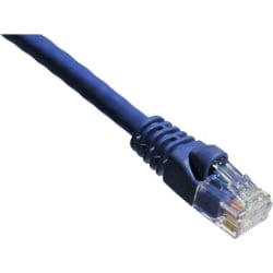 Axiom 15FT CAT5E 350mhz Patch Cable Molded Boot (Purple) - Category 5e for Network Device - Patch Cable - 15 ft - 1 x - 1 x - Gold-plated Contacts - Purple