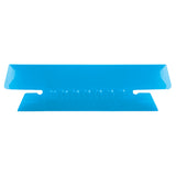Office Depot Brand Insertable Tab, 2in, Blue, Pack Of 25
