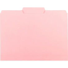 Load image into Gallery viewer, Smead 1/3 Tab Cut Letter Recycled Hanging Folder - 8 1/2in x 11in - 3/4in Expansion - Top Tab Location - Assorted Position Tab Position - Vinyl - Pink - 10% Recycled - 100 / Box