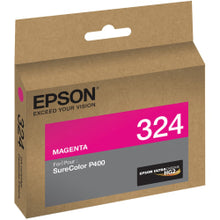 Load image into Gallery viewer, Epson UltraChrome 324 Original Inkjet Ink Cartridge - Magenta - 1 Each - Inkjet - 1 Each