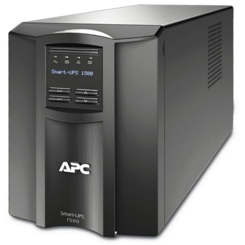 APC Smart-UPS SMT1500I 1500 VA Tower UPS - International Version - Tower - 7 Minute Stand-by - 230 V AC Output - Sine Wave - USB