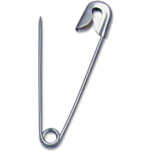 Load image into Gallery viewer, CLI Nickel-Plated Steel Safety Pins, 2in, Silver, Pack Of 144
