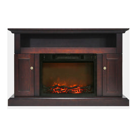 Cambridge Sorrento Fireplace Mantel with Electronic Fireplace Insert - Indoor - Freestanding