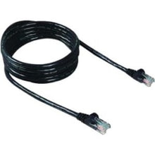 Load image into Gallery viewer, Belkin 10ft CAT6 Ethernet Patch Cable, RJ45, M/M, Black - Patch cable - RJ-45 (M) to RJ-45 (M) - 10 ft - UTP - CAT 6 - stranded - black