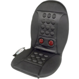 Wagan Infra-Heat Massage Cushion - Lower Back Heat Massager - Gray