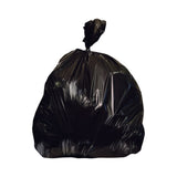 Heritage High-density Coreless Roll Can Liners - 56 gal Capacity - 43in Width x 48in Length - 0.87 mil (22 Micron) Thickness - High Density - Black - High-density Polyethylene (HDPE) - 150/Carton - Can