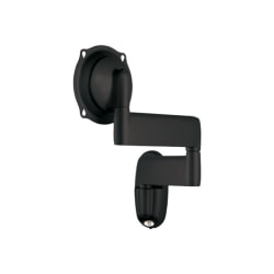 Chief 20in Extension Monitor Arm Wall Mount - For LCD Displays - Black - 75lb