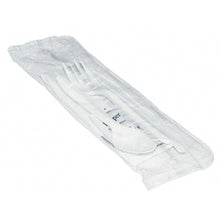 Load image into Gallery viewer, General Paper Wrapped Cutlery Kits, White, Carton Of 250 Kits