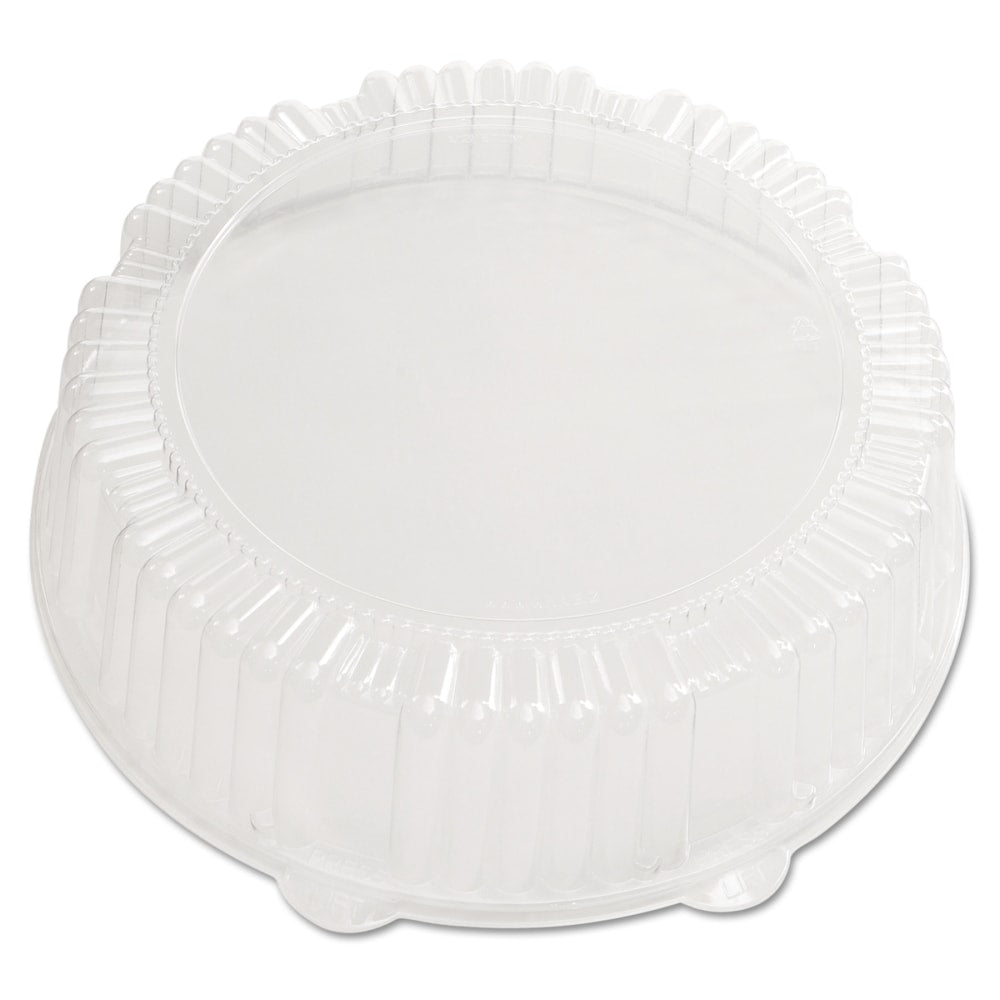 WNA CaterLine Dome Lids, 2 3/4inH x 12inW x 12inD, Clear, Pack Of 25 Lids
