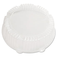 Load image into Gallery viewer, WNA CaterLine Dome Lids, 2 3/4inH x 12inW x 12inD, Clear, Pack Of 25 Lids