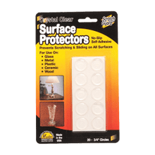 Load image into Gallery viewer, Master Caster Scratch Guard Surface Protectors, 3/4in Diameter Circles, Clear, Pack Of 20
