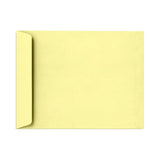 LUX Open-End 9in x 12in Envelopes, Peel & Press Closure, Lemonade Yellow, Pack Of 50