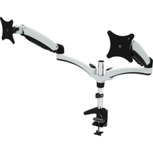 Load image into Gallery viewer, Amer Mounts Dual Monitor Mount with Articulating Arms - HYDRA 2 arm articulating monitor mount with desk clamp