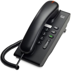 Cisco Unified IP Phone 6901 Slimline - VoIP phone - SCCP - charcoal