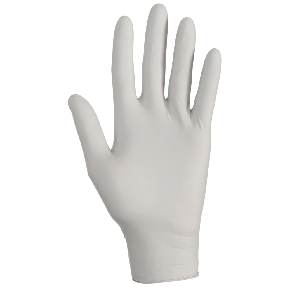 Kimberly-Clark KleenGuard G10 Powder-Free Nitrile Gloves, Size 10, Grey