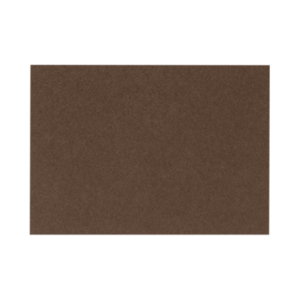 LUX Flat Cards, A1, 3 1/2in x 4 7/8in, Chocolate Brown, Pack Of 1,000