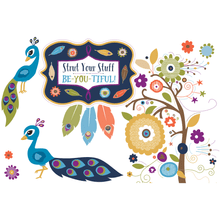 Load image into Gallery viewer, Carson-Dellosa You-Nique Strut Your Stuff Bulletin Board Set, Multicolor, Grades K-5