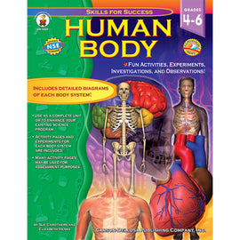 Carson-Dellosa Skills For Success Book, Human Body: Grades 4-6