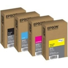 Load image into Gallery viewer, Epson DURABrite Pro 912 Original Standard Yield Inkjet Ink Cartridge - Yellow Pack - 1700 Pages